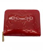 LOUIS VUITTONルイ ヴィトン）の古着「ヴェルニ　ジッピー コインパース」｜レッド