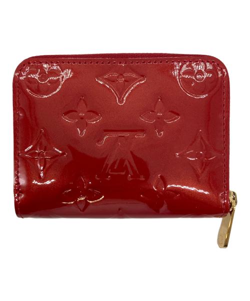 LOUIS VUITTON（ルイ ヴィトン）LOUIS VUITTON (ルイ ヴィトン) ヴェルニ　ジッピー コインパース レッドの古着・服飾アイテム