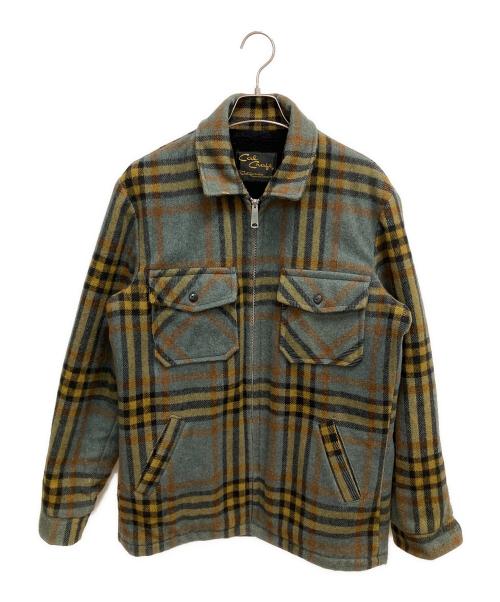 Cal Craft（カルクラフト）Cal Craft (カルクラフト) ウールジャケット グリーン サイズ:SIZE 不明の古着・服飾アイテム