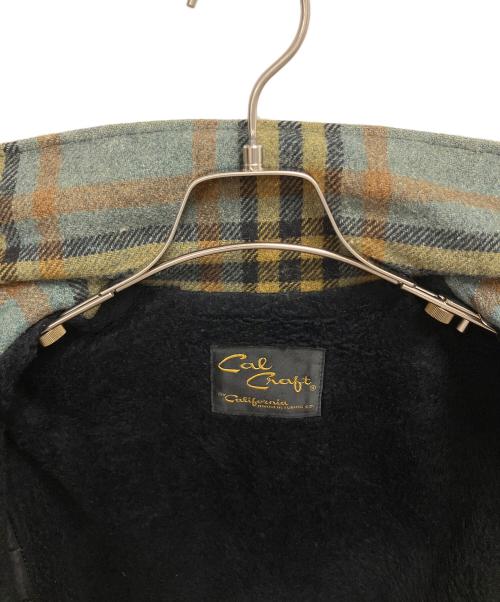 Cal Craft（カルクラフト）Cal Craft (カルクラフト) ウールジャケット グリーン サイズ:SIZE 不明の古着・服飾アイテム