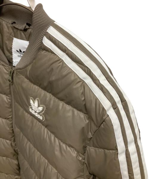 adidas（アディダス）adidas (アディダス) ダウンジャケット グリーン サイズ:SIZE Lの古着・服飾アイテム