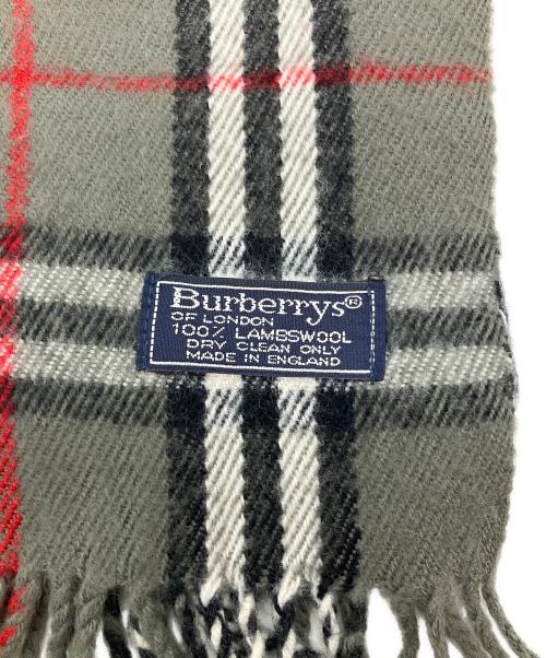 Burberry's（バーバリー）Burberry's (バーバリーズ) マフラー グレーの古着・服飾アイテム