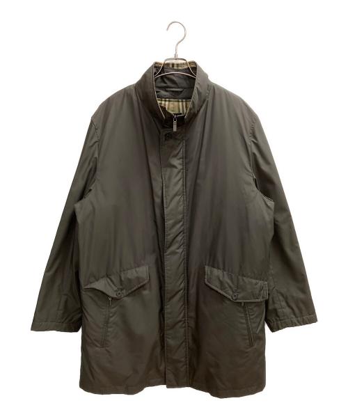 BURBERRY LONDON（バーバリーロンドン）BURBERRY LONDON (バーバリーロンドン) ダウンライナー付きコート グレー サイズ:SIZE XLの古着・服飾アイテム