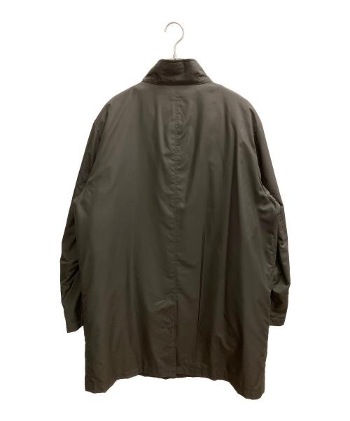 BURBERRY LONDON（バーバリーロンドン）BURBERRY LONDON (バーバリーロンドン) ダウンライナー付きコート グレー サイズ:SIZE XLの古着・服飾アイテム