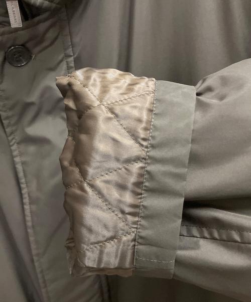 BURBERRY LONDON（バーバリーロンドン）BURBERRY LONDON (バーバリーロンドン) ダウンライナー付きコート グレー サイズ:SIZE XLの古着・服飾アイテム