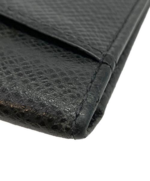 LOUIS VUITTON（ルイ ヴィトン）LOUIS VUITTON (ルイ ヴィトン) タイガ  ポケット・オーガナイザー ボレアル カードケース ブラックの古着・服飾アイテム