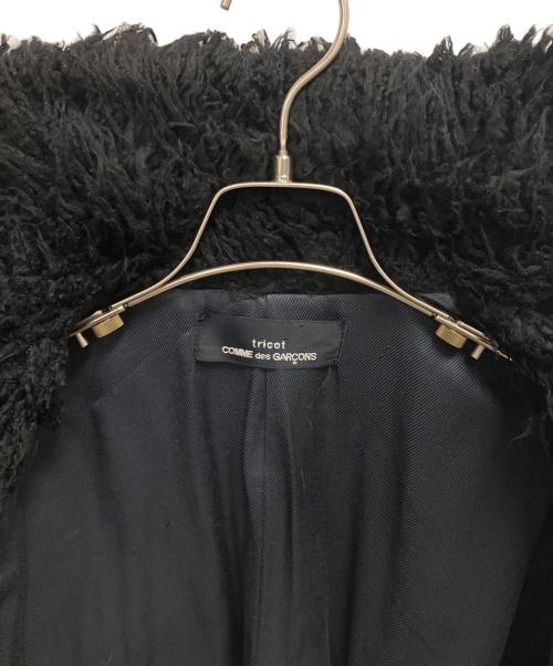 tricot COMME des GARCONS（トリココムデギャルソン）tricot COMME des GARCONS (トリココムデギャルソン) ファーコート ブラック サイズ:SIZE 不明の古着・服飾アイテム