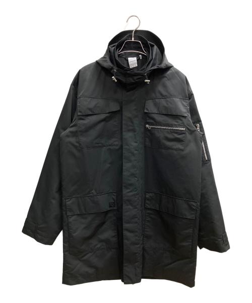 PUMA（プーマ）PUMA (プーマ) maison kitsune (メゾンキツネ) ミリタリージャケット ブラック サイズ:SIZE Mの古着・服飾アイテム