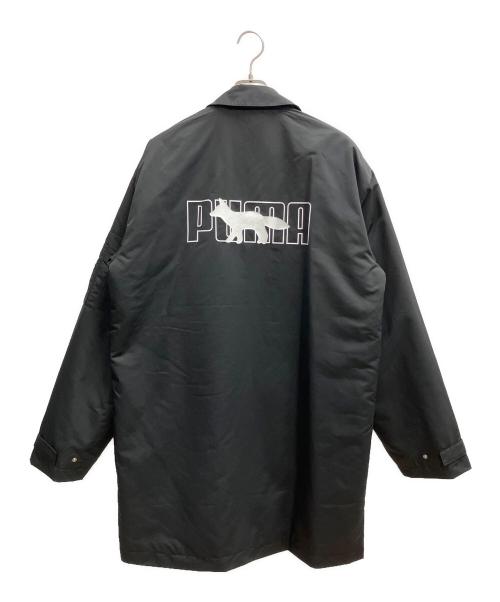 PUMA（プーマ）PUMA (プーマ) maison kitsune (メゾンキツネ) ミリタリージャケット ブラック サイズ:SIZE Mの古着・服飾アイテム