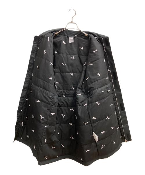 PUMA（プーマ）PUMA (プーマ) maison kitsune (メゾンキツネ) ミリタリージャケット ブラック サイズ:SIZE Mの古着・服飾アイテム