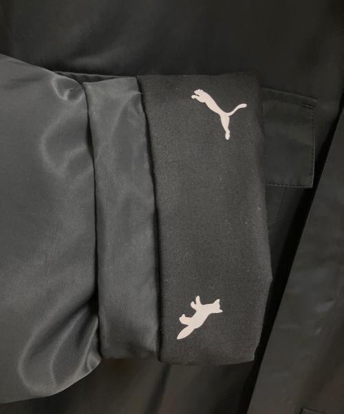 PUMA（プーマ）PUMA (プーマ) maison kitsune (メゾンキツネ) ミリタリージャケット ブラック サイズ:SIZE Mの古着・服飾アイテム
