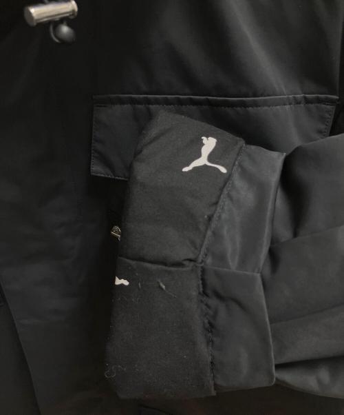 PUMA（プーマ）PUMA (プーマ) maison kitsune (メゾンキツネ) ミリタリージャケット ブラック サイズ:SIZE Mの古着・服飾アイテム