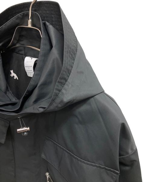 PUMA（プーマ）PUMA (プーマ) maison kitsune (メゾンキツネ) ミリタリージャケット ブラック サイズ:SIZE Mの古着・服飾アイテム