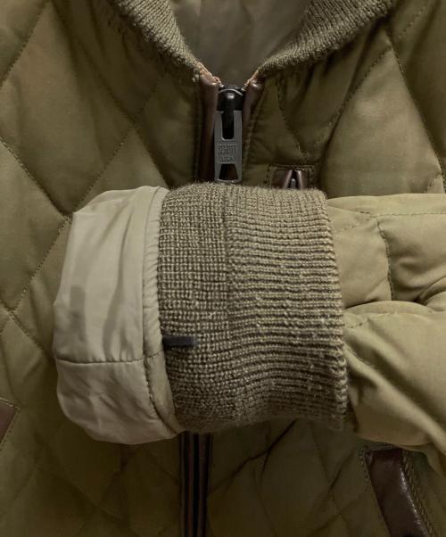 Schott（ショット）Schott (ショット) キルティングジャケット グリーン サイズ:SIZE Lの古着・服飾アイテム