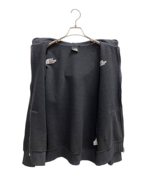 THE NORTH FACE（ザ ノース フェイス）THE NORTH FACE (ザ ノース フェイス) スクエアロゴフルジップ　パーカー ブラック サイズ:SIZE Mの古着・服飾アイテム