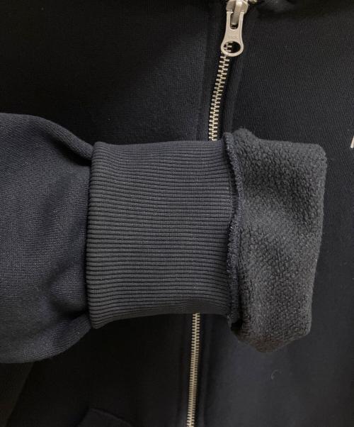 THE NORTH FACE（ザ ノース フェイス）THE NORTH FACE (ザ ノース フェイス) スクエアロゴフルジップ　パーカー ブラック サイズ:SIZE Mの古着・服飾アイテム