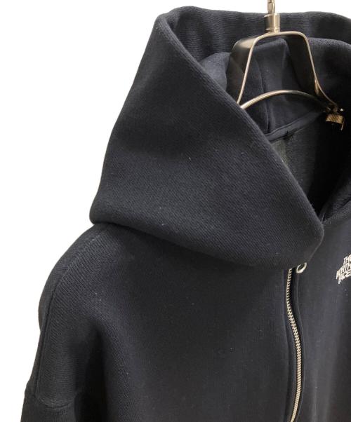 THE NORTH FACE（ザ ノース フェイス）THE NORTH FACE (ザ ノース フェイス) スクエアロゴフルジップ　パーカー ブラック サイズ:SIZE Mの古着・服飾アイテム