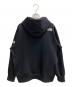 THE NORTH FACE (ザ ノース フェイス) スクエアロゴフルジップ　パーカー ブラック サイズ:SIZE M：8000円