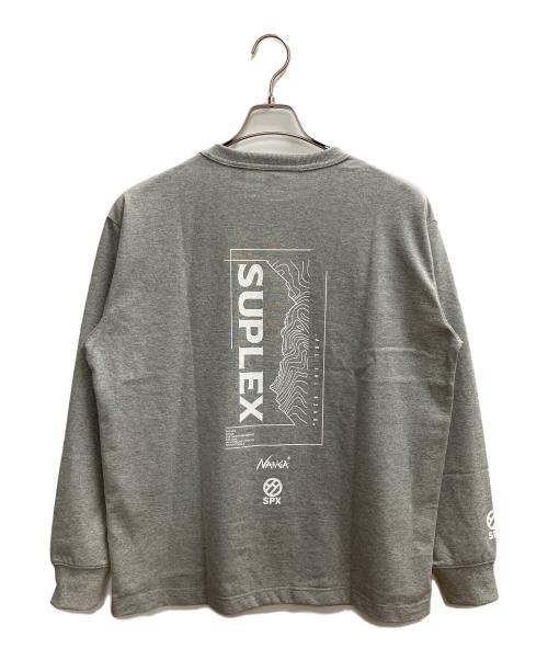 NANGA（ナンガ）NANGA (ナンガ) 長袖カットソー グレー サイズ:SIZE Sの古着・服飾アイテム