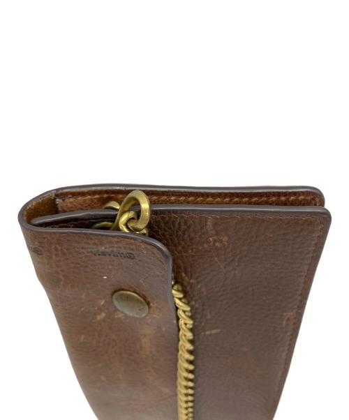 VISVIM（ビズビム）VISVIM (ビズビム) VEGGIE CHAIN WALLET チェーン付ロングウォレット ブラウンの古着・服飾アイテム
