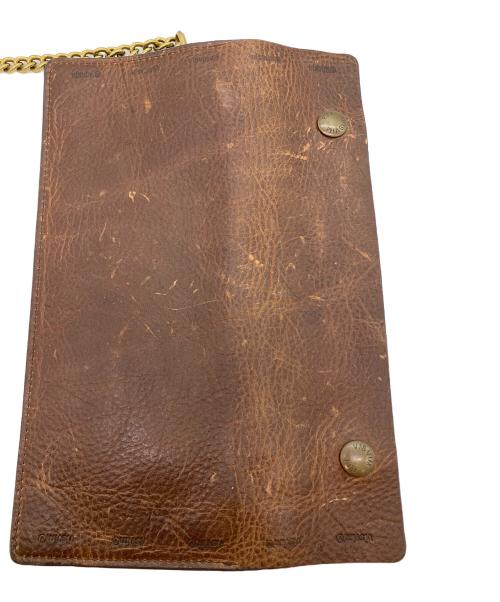 VISVIM（ビズビム）VISVIM (ビズビム) VEGGIE CHAIN WALLET チェーン付ロングウォレット ブラウンの古着・服飾アイテム