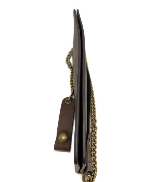 VISVIM（ビズビム）VISVIM (ビズビム) VEGGIE CHAIN WALLET チェーン付ロングウォレット ブラウンの古着・服飾アイテム