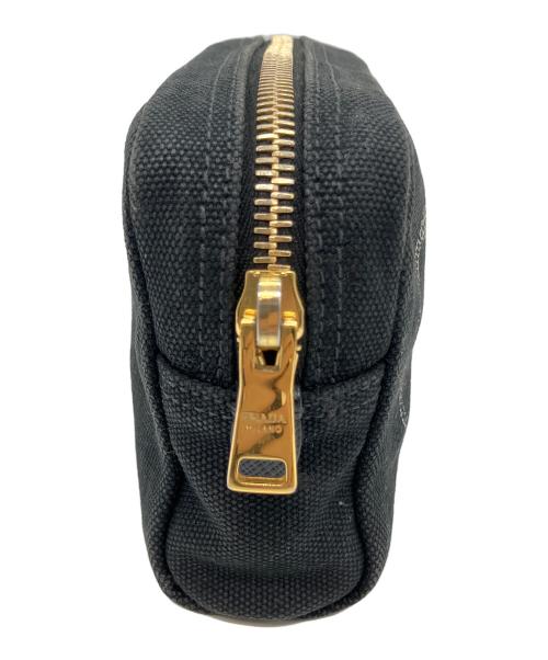 PRADA（プラダ）PRADA (プラダ) カナパ　ポーチ ブラックの古着・服飾アイテム