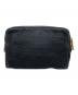 PRADA (プラダ) カナパ　ポーチ ブラック：15000円