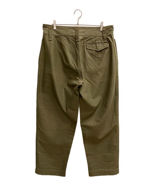 NIGEL CABOURN（ナイジェルケーボン）NIGEL CABOURN (ナイジェルケーボン) ミリタリーパンツ グリーン サイズ:SIZE 96cm (W38)の古着・服飾アイテム