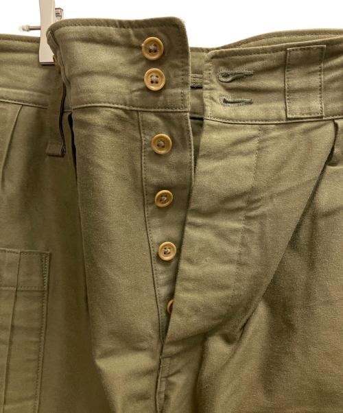 NIGEL CABOURN（ナイジェルケーボン）NIGEL CABOURN (ナイジェルケーボン) ミリタリーパンツ グリーン サイズ:SIZE 96cm (W38)の古着・服飾アイテム