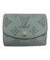 LOUIS VUITTON（ルイ ヴィトン）の古着「マヒナ　ポルトフォイユ・イリス XS」｜スカイブルー
