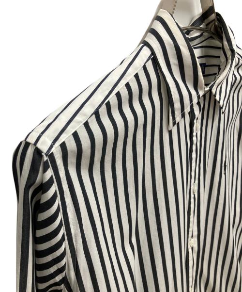 POLO RALPH LAUREN（ポロ・ラルフローレン）POLO RALPH LAUREN (ポロ・ラルフローレン) シャツワンピース ホワイト×ブラック サイズ:SIZE 0の古着・服飾アイテム
