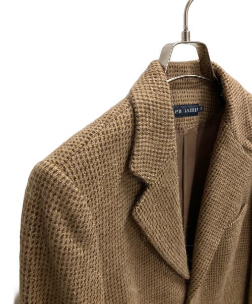 RALPH LAUREN（ラルフローレン）RALPH LAUREN (ラルフローレン) テーラードジャケット ブラウン サイズ:9号の古着・服飾アイテム