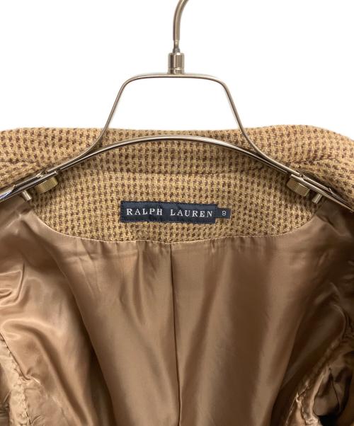 RALPH LAUREN（ラルフローレン）RALPH LAUREN (ラルフローレン) テーラードジャケット ブラウン サイズ:9号の古着・服飾アイテム