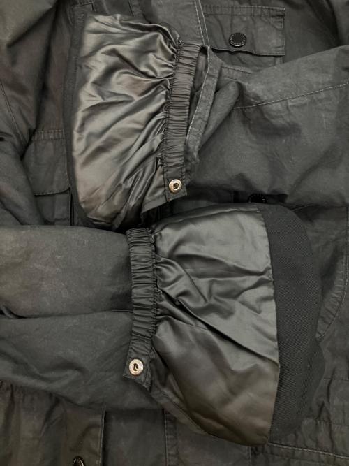 Barbour（バブアー）Barbour (バブアー) Engineered Garments (エンジニアドガーメンツ) Zip Parka モッズオイリーコート ブラック サイズ:SIZE Lの古着・服飾アイテム
