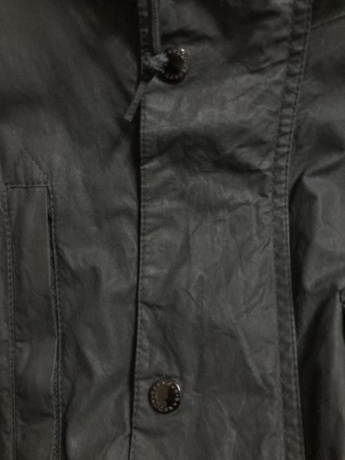 Barbour（バブアー）Barbour (バブアー) Engineered Garments (エンジニアドガーメンツ) Zip Parka モッズオイリーコート ブラック サイズ:SIZE Lの古着・服飾アイテム
