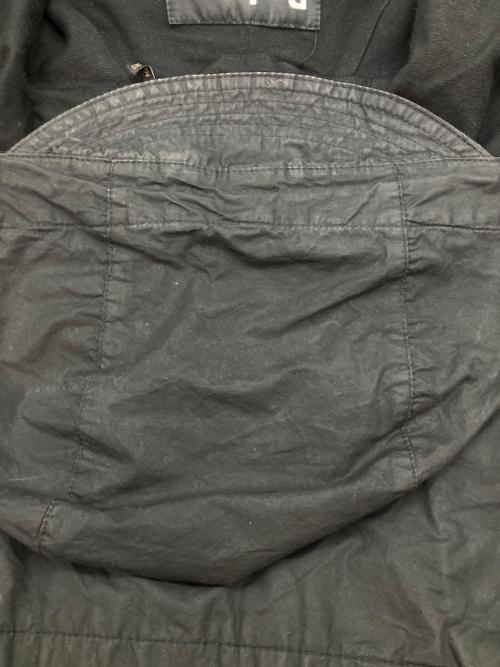 Barbour（バブアー）Barbour (バブアー) Engineered Garments (エンジニアドガーメンツ) Zip Parka モッズオイリーコート ブラック サイズ:SIZE Lの古着・服飾アイテム