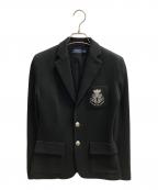 POLO RALPH LAURENポロ・ラルフローレン）の古着「テーラードジャケット」｜ブラック