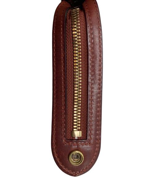 GANZO（ガンゾ）GANZO (ガンゾ) クラッチバッグ ブラウンの古着・服飾アイテム