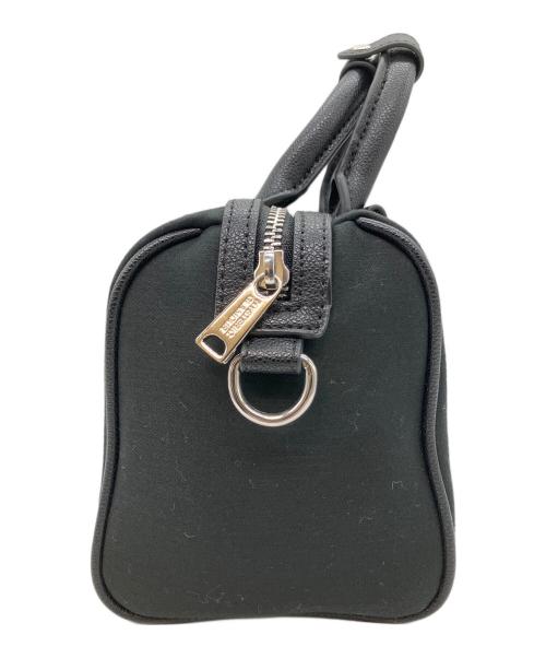 Hysteric Glamour（ヒステリックグラマー）Hysteric Glamour (ヒステリックグラマー) ロゴプリントミニボストンバッグ ブラックの古着・服飾アイテム