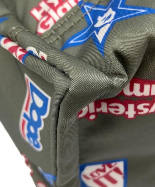 Hysteric Glamour（ヒステリックグラマー）Hysteric Glamour (ヒステリックグラマー) PORTER (ポーター) PORTER/HYSTERIC INTERVIEW 2WAYミニトート オリーブの古着・服飾アイテム