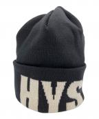 Hysteric Glamourヒステリックグラマー）の古着「ニット帽」｜ブラック×ベージュ