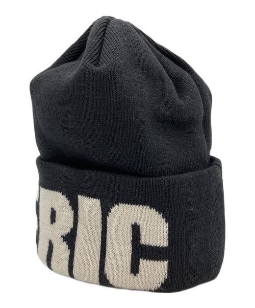 Hysteric Glamour（ヒステリックグラマー）Hysteric Glamour (ヒステリックグラマー) ニット帽 ブラック×ベージュ 未使用品の古着・服飾アイテム