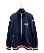 Hysteric Glamourヒステリックグラマー）の古着「HYS STAR　トラックジャケット」｜ネイビー