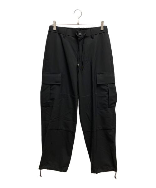 UNITED TOKYO（ユナイテッドトーキョー）UNITED TOKYO (ユナイテッドトーキョー) ウォッシャブルウール イージーカーゴパンツ ブラック サイズ:SIZE 1の古着・服飾アイテム