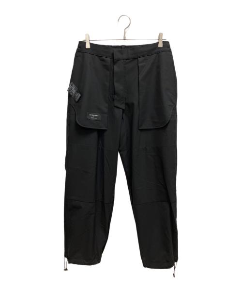 UNITED TOKYO（ユナイテッドトーキョー）UNITED TOKYO (ユナイテッドトーキョー) ウォッシャブルウール イージーカーゴパンツ ブラック サイズ:SIZE 1の古着・服飾アイテム