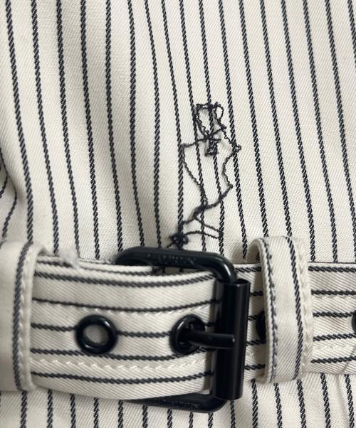 LAUREN RALPH LAUREN（ローレンラルフローレン）LAUREN RALPH LAUREN (ローレンラルフローレン) トレンチコート ホワイト サイズ:SIZE XLの古着・服飾アイテム