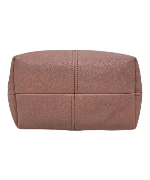 ANYA HINDMARCH（アニヤ・ハインドマーチ）ANYA HINDMARCH (アニヤ・ハインドマーチ) ショルダーバッグ ピンクの古着・服飾アイテム