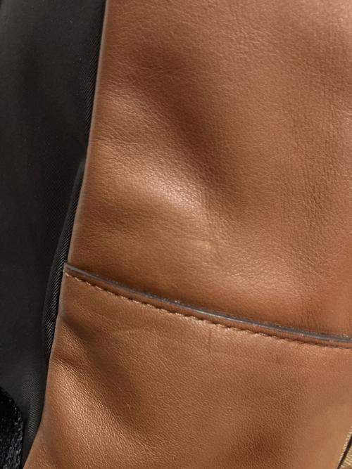 COACH（コーチ）COACH (コーチ) シグネチャー リュック ブラウンの古着・服飾アイテム