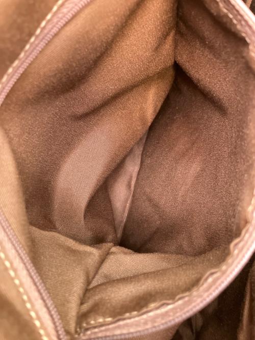 COACH（コーチ）COACH (コーチ) シグネチャー リュック ブラウンの古着・服飾アイテム